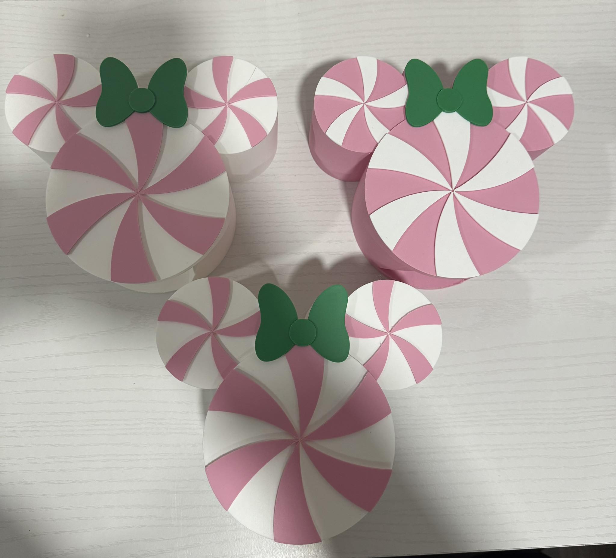 Pink Peppermint Minnie Mouse Foam Soap Holder