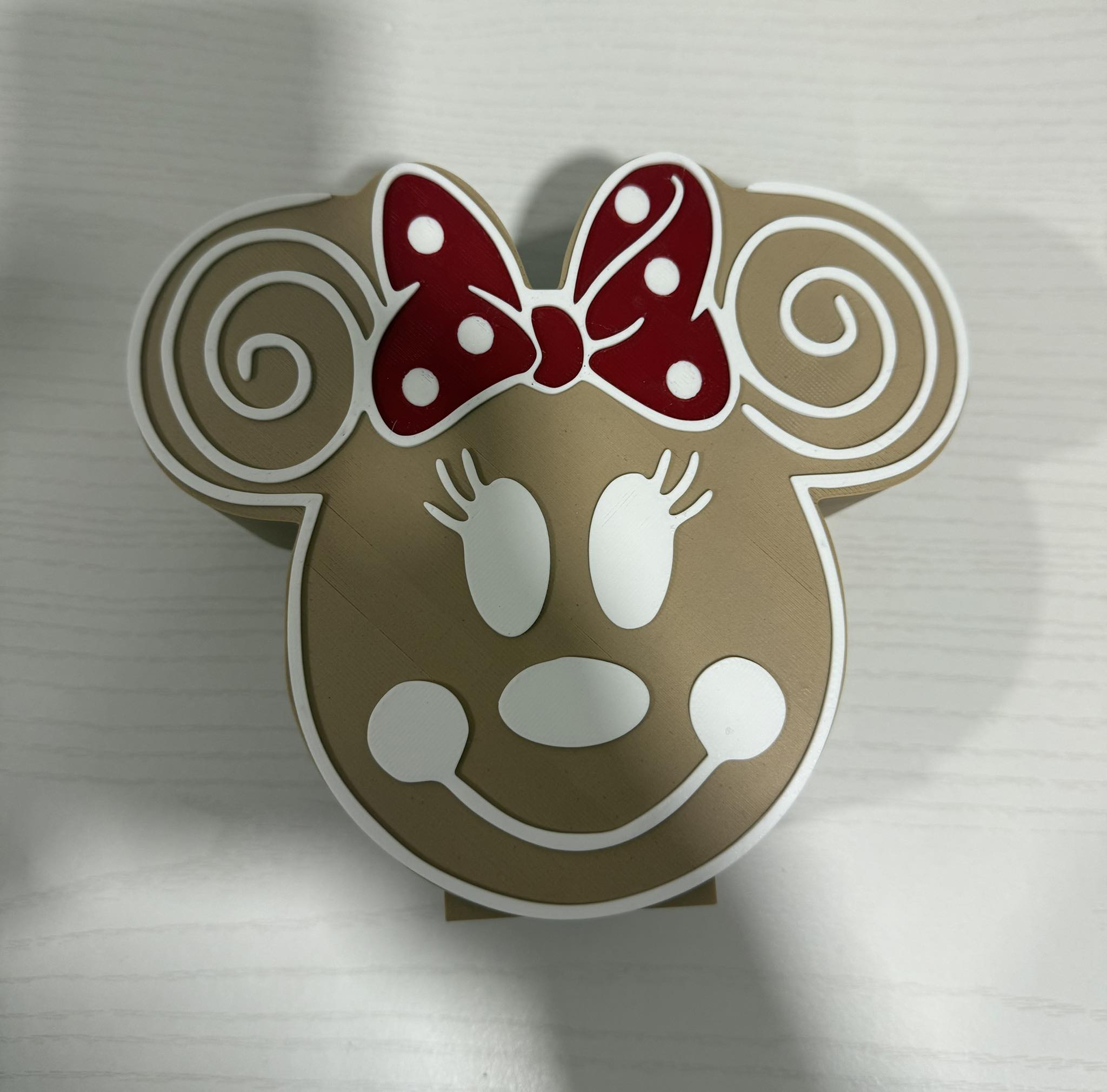Minnie Mouse Gingerbread Foam Soap Holder
