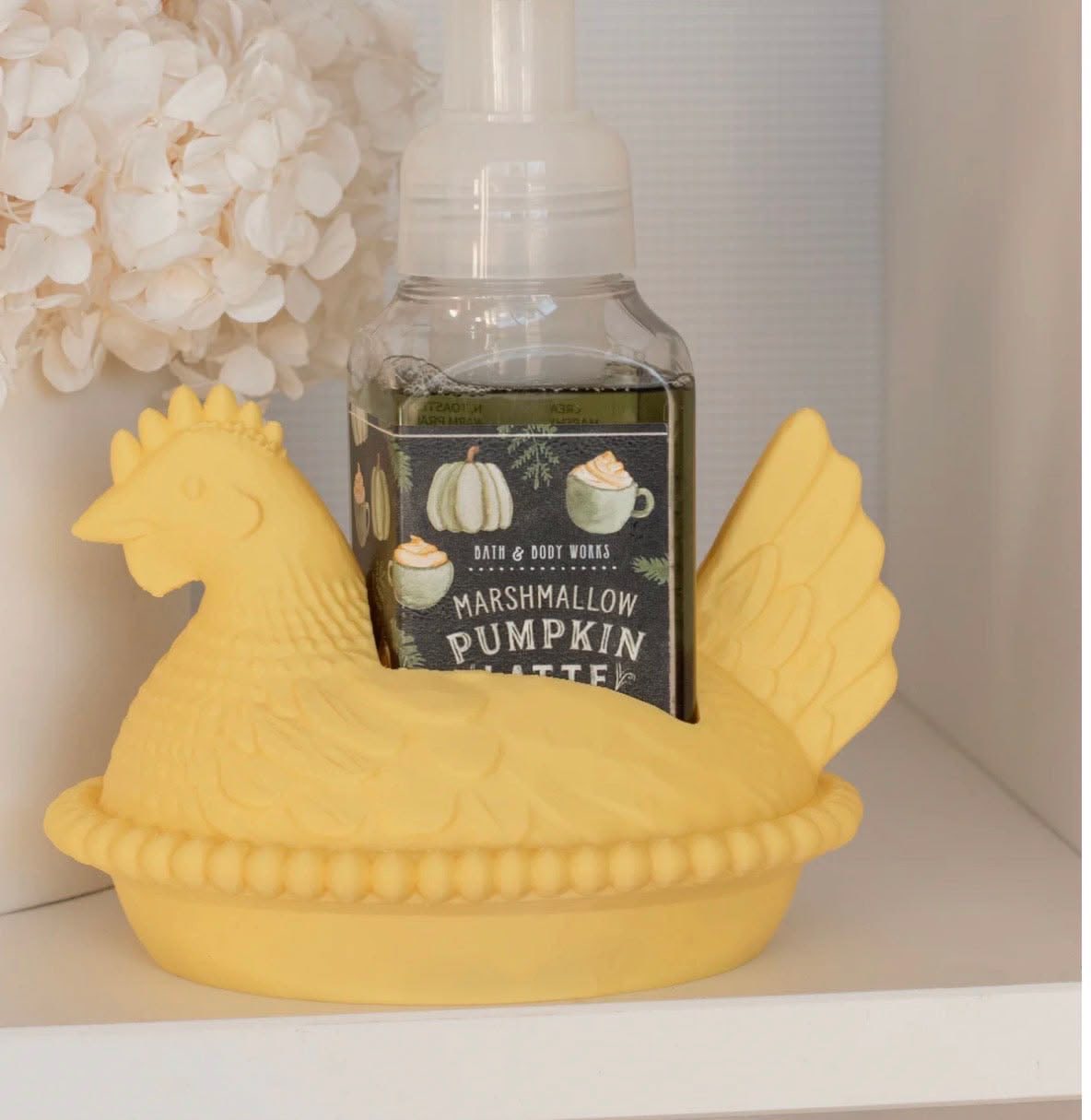 Hen on Nest foam soap holder (BBW)